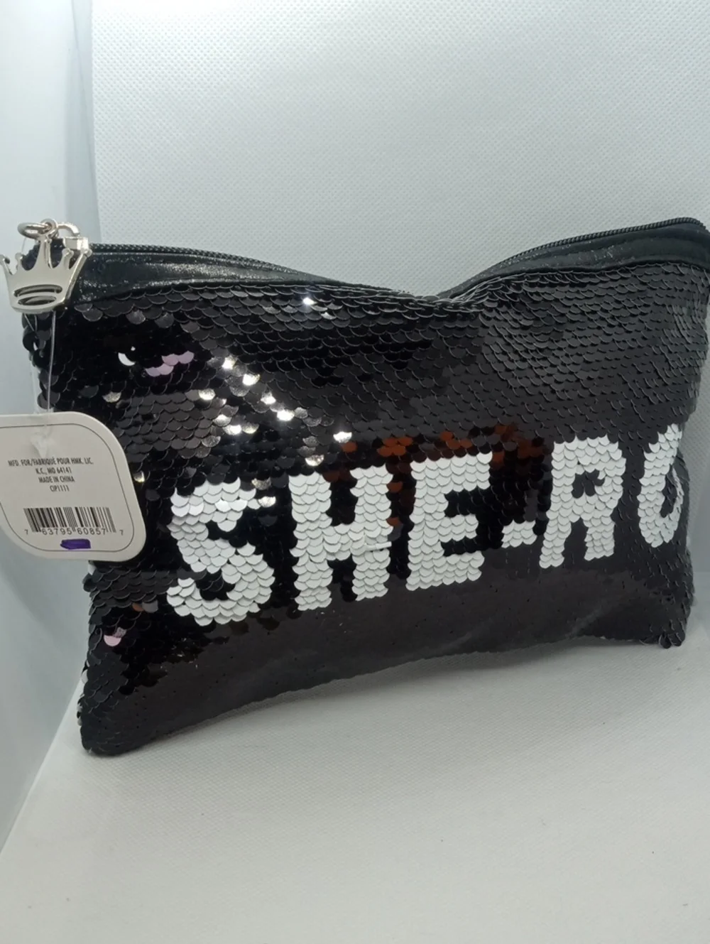 HALLMARK SEQUIN MAKE UP BAG - Picture 1 of 8